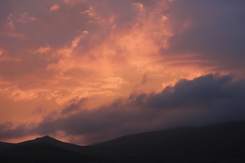 Sunset, Y Gyrn - Mountains 2