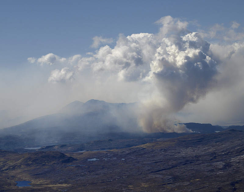 Wild fire, Inverpolly - Fragile Land