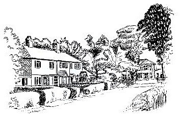 Thurne Staithe Cottages  and the Red Lion - Drawings and Sketches