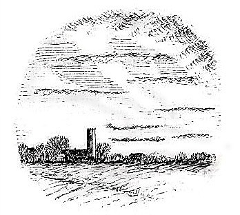 Rollesby Church across the fields - Drawings and Sketches