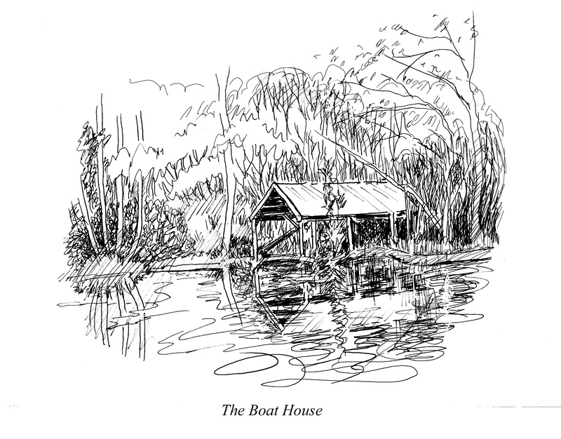 Boat house - Drawings and Sketches