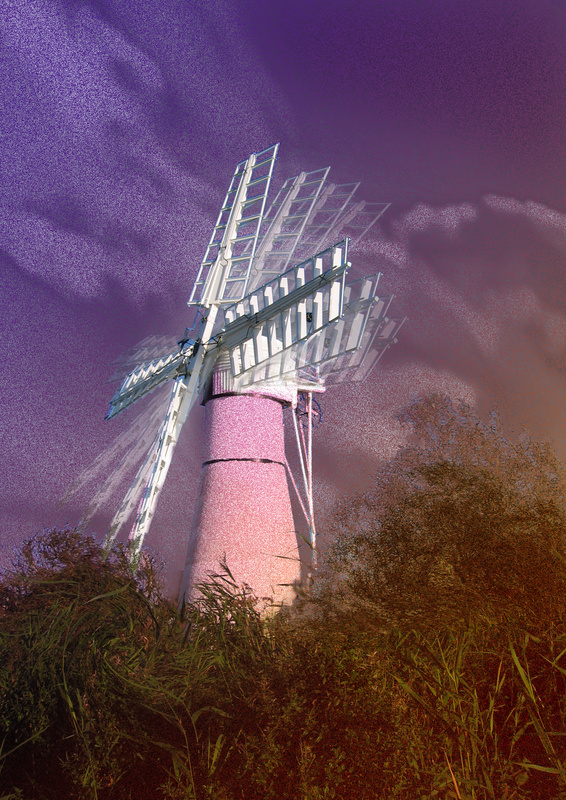 P2 'Sudden Turbulence' -  Thurne Mill  (A4) - Places