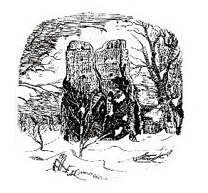 Billockby Church in Winter - Drawings and Sketches
