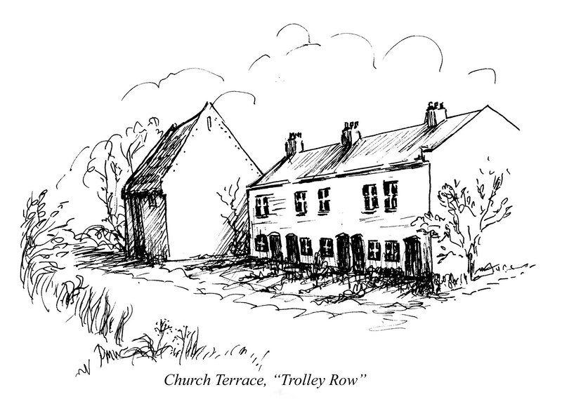 'Trolly Row' 1 untinted - Drawings and Sketches