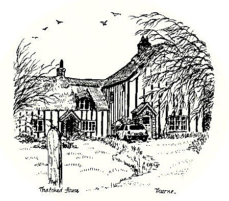 Thurne - Thatched house - Drawings and Sketches