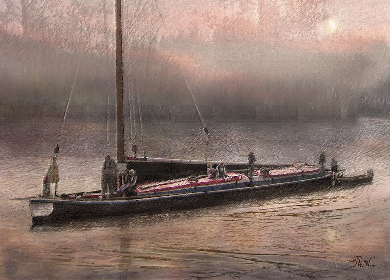 B22 'Coming Home'  (A4) - Boats and Wherries