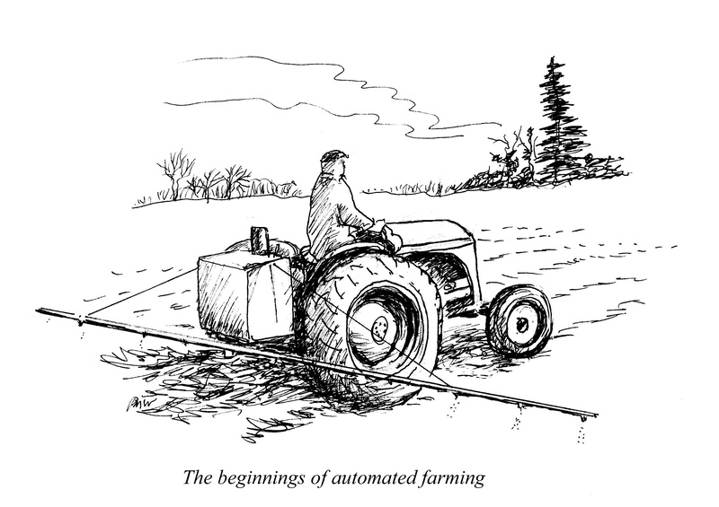 Tractor with sprinkler - Drawings and Sketches