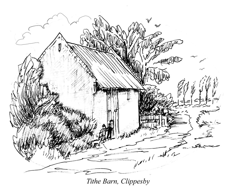 Tithe Barn - Drawings and Sketches