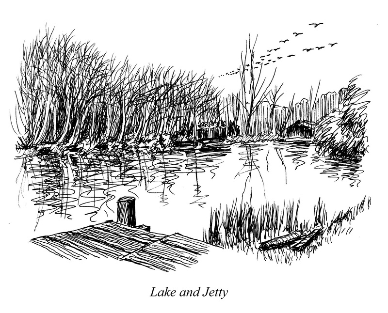 the Lake  Early 20th century - Drawings and Sketches