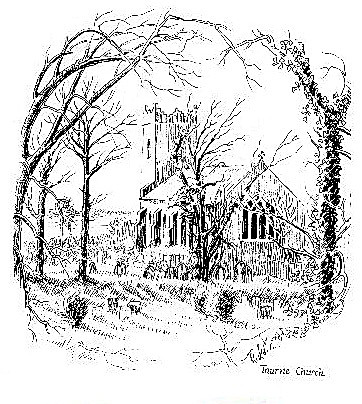 Thurne Church in spring - Drawings and Sketches