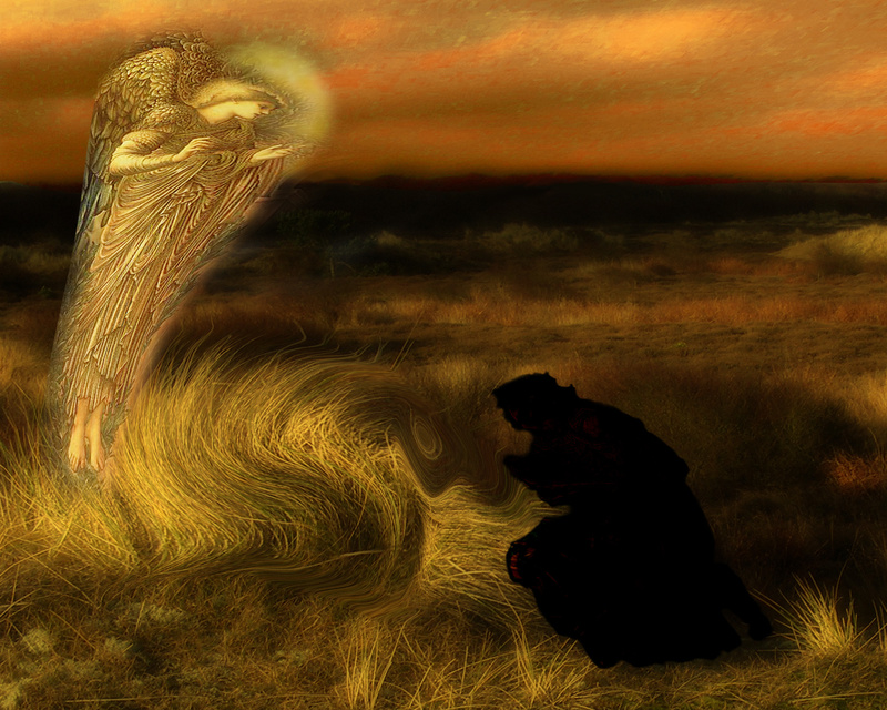 M5 The Chastening of the Dark Spirit (13x10) - Imaginative, Meditative or Mystical