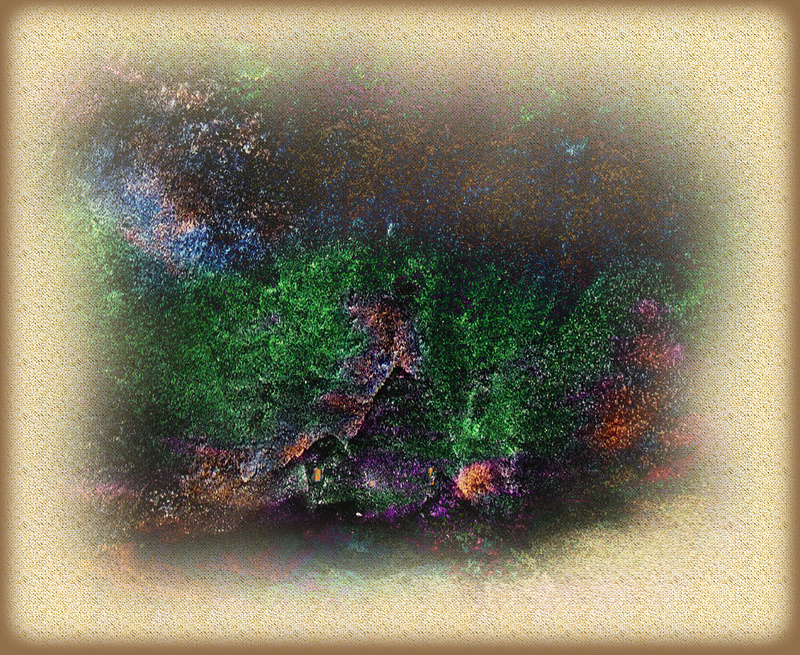 104 Mini-canvas 7 House in the Forest - Imaginative, Meditative or Mystical