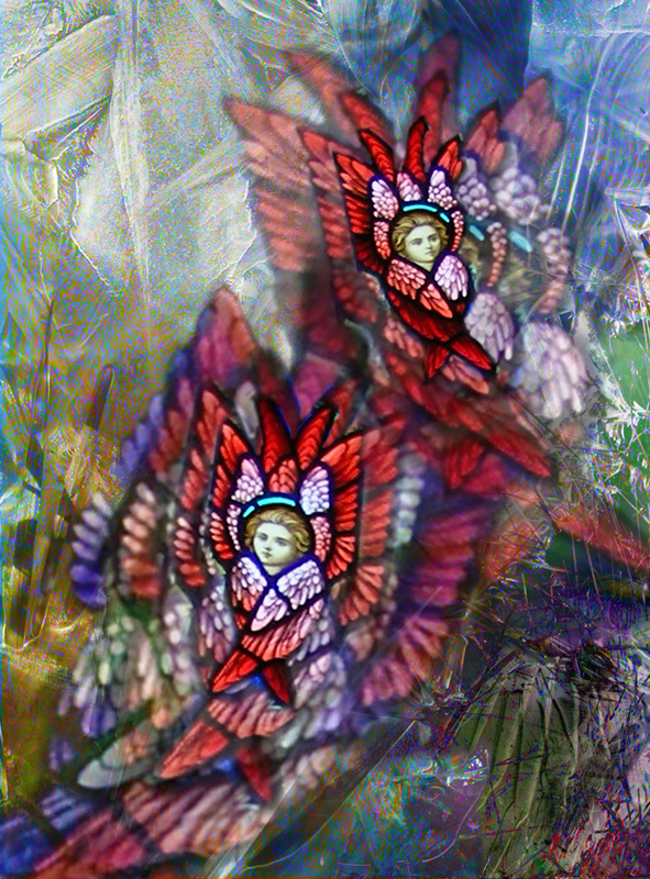 F21  Chilly Little Angels  (6x8) - Imaginative, Meditative or Mystical
