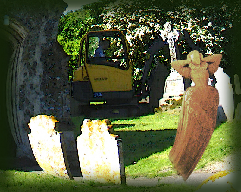 F22h  Startled Rose - Secret goings-on at Rollesby Church