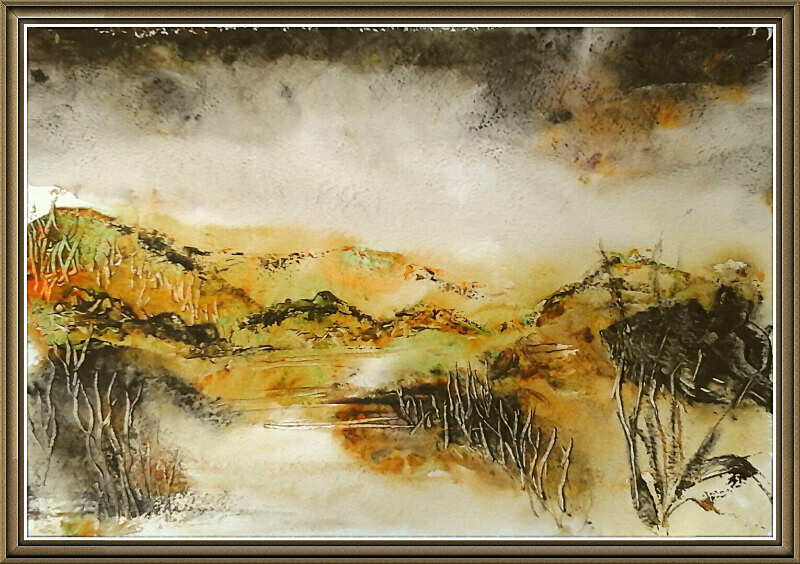 LP  3   Frightened Landscape - Lockdown Paintings