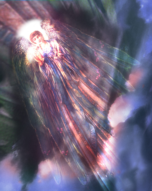 M19 Storm Angel (8x10) - Imaginative, Meditative or Mystical