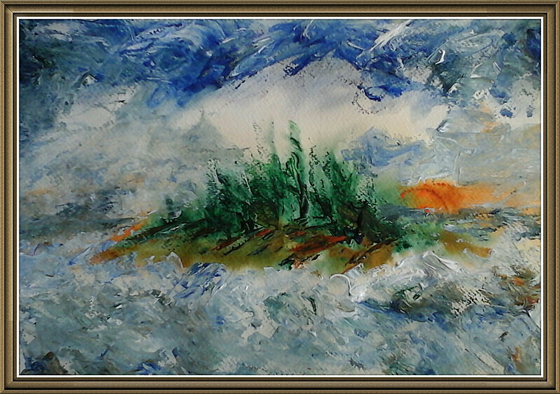 L 13  Sinking - Lockdown Paintings