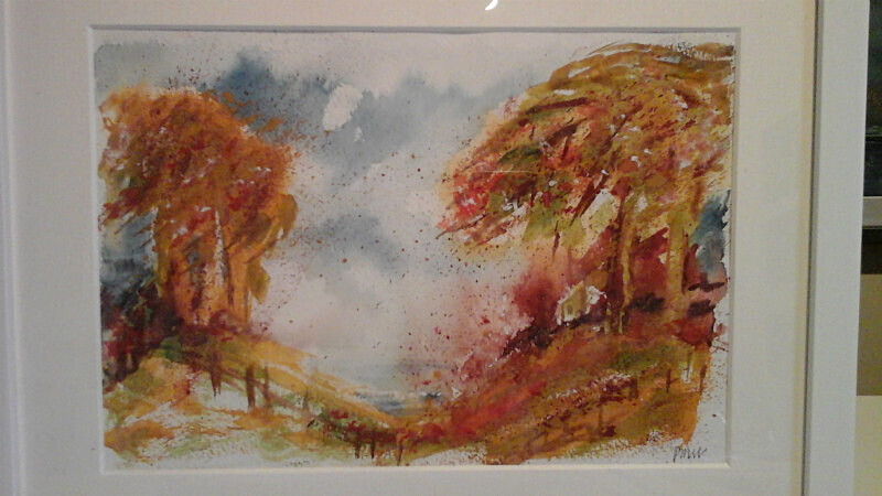 SM21 Autumn Valley - Senior Moments - freehand watercolours