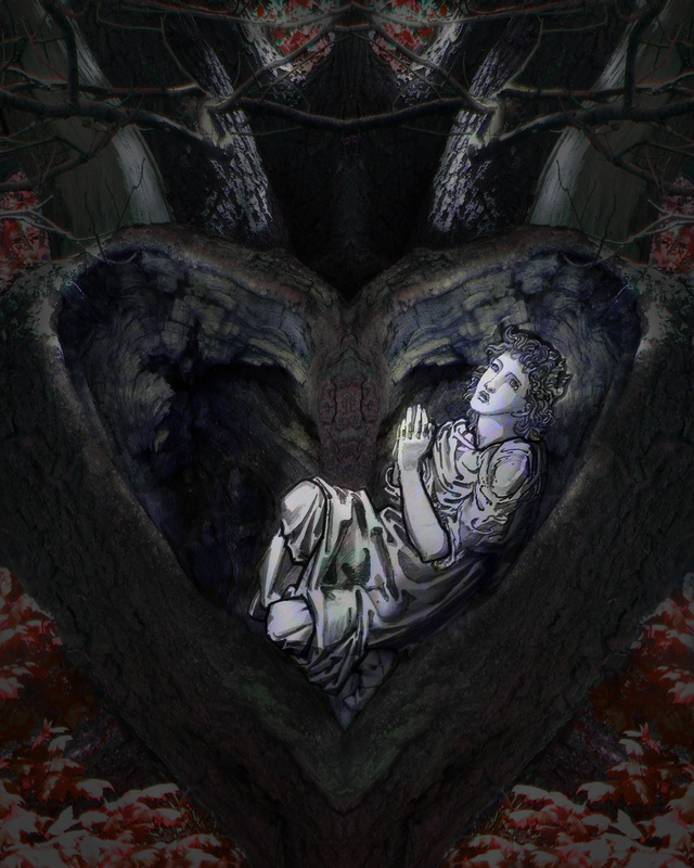 M2  Refuge  (8x10) - Imaginative, Meditative or Mystical
