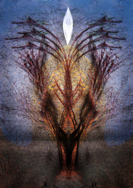 M36 Tree with Luminous Flame - Imaginative, Meditative or Mystical