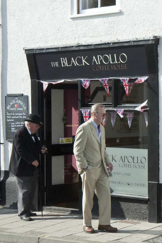 IMG_0070 Sir Winston in town - Salute The Forties in Holt 2015