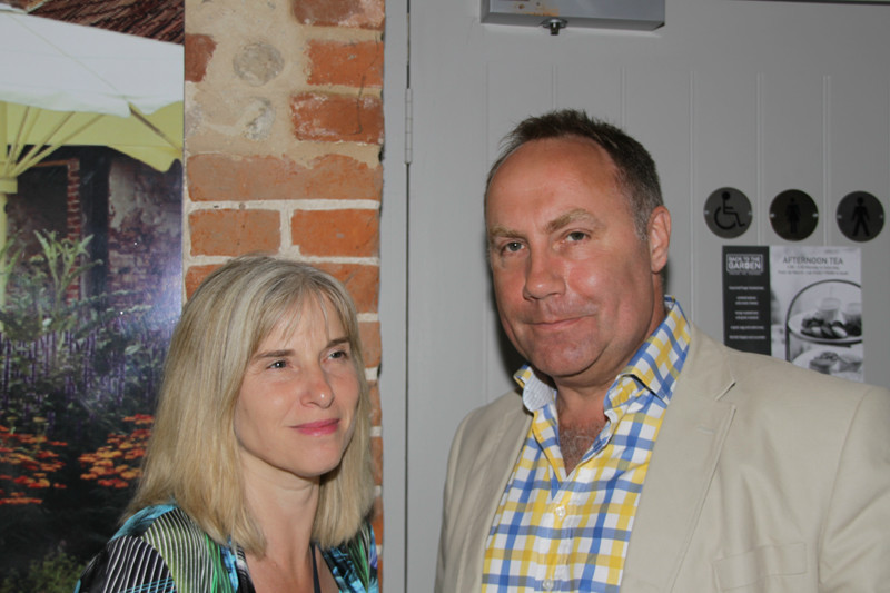 Trudy Lusher Stuart Lusher IMG_1077 - Holt Festival Launch 2014