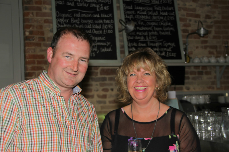 Simon Ridgway Alison Ridgway IMG_1034 - Holt Festival Launch 2014