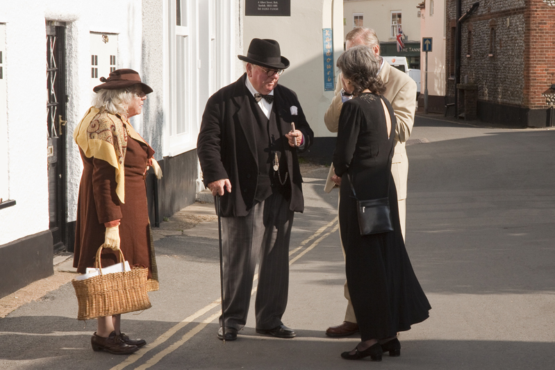 IMG_0085 Sir Winston in Town - Salute The Forties in Holt 2015