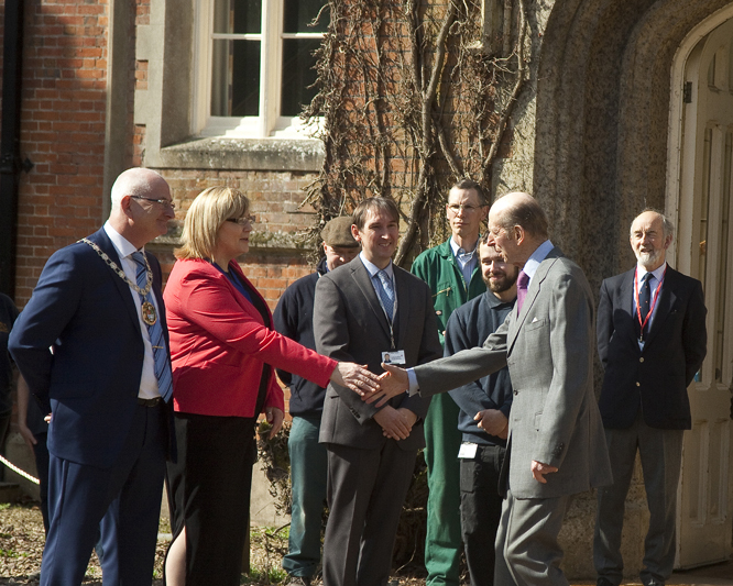 IMG_4041 - HRH Duke of Kent visit to Holt Hall