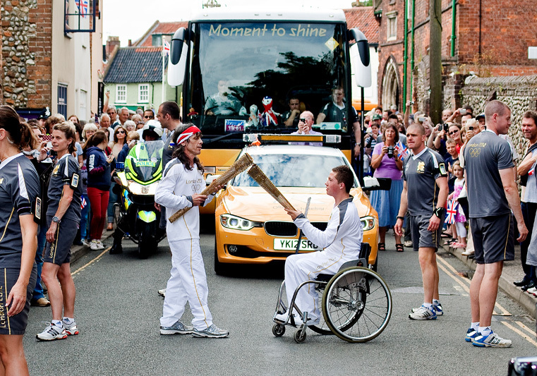 38 IMG_0090 - Olympic Flame Comes To Holt