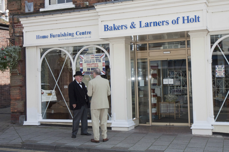 IMG_0067 Sir Winston in town - Salute The Forties in Holt 2015
