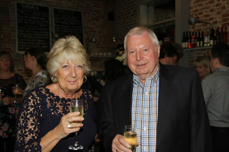 Glynis Payne Bryan Payne IMG_1042 - Holt Festival Launch 2014
