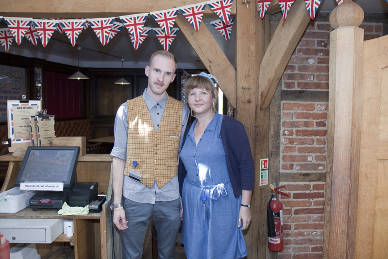 IMG_9902 Byfords Staff - Salute The Forties in Holt 2015
