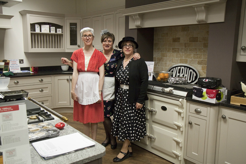 IMG_8174  Bakers and Larners Staff - Salute The Forties in Holt 2015