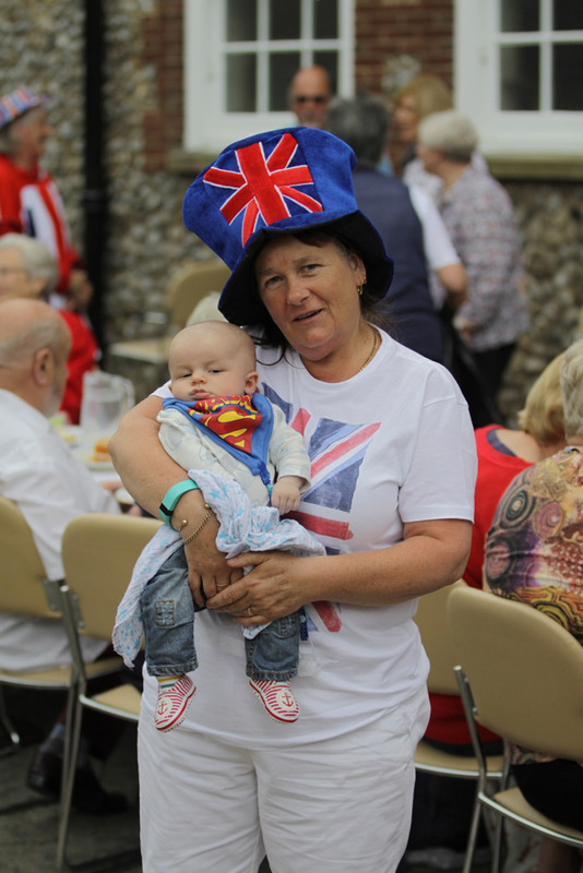IMG_4383 - HM Queen Elizabeth 11 - Street Birthday Party Holt 2016