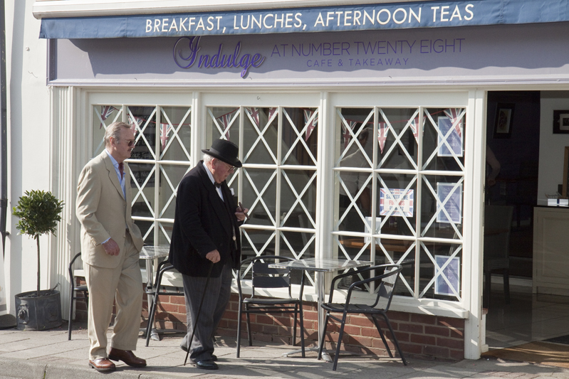 IMG_0069 Sir Winston in town - Salute The Forties in Holt 2015