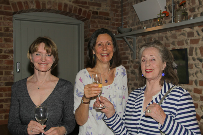 Jane Valori Mary Lintott Lady Fiona Fraser IMG_1097 - Holt Festival Launch 2014