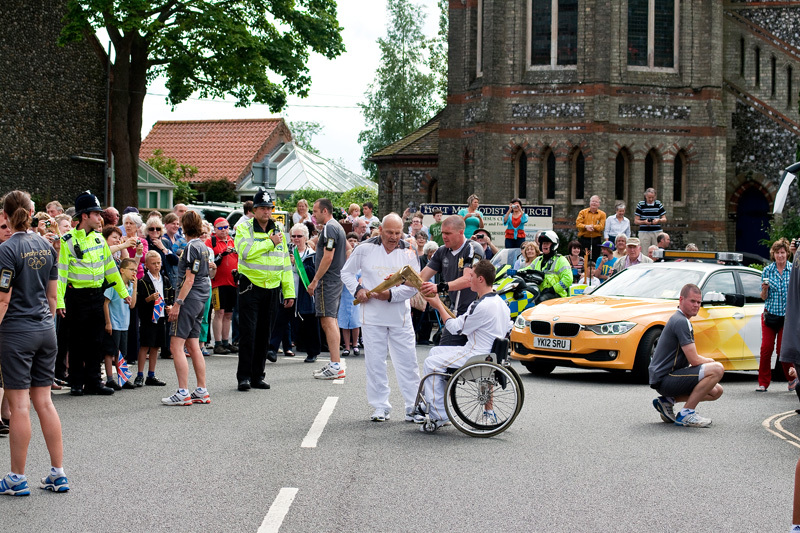 9 IMG_9960 - Olympic Flame Comes To Holt