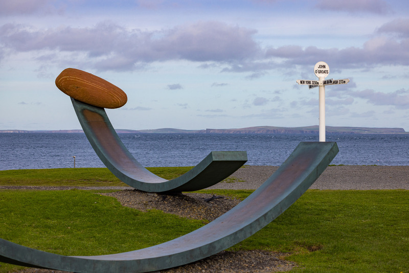 John O'Groats sculpture - Caithness