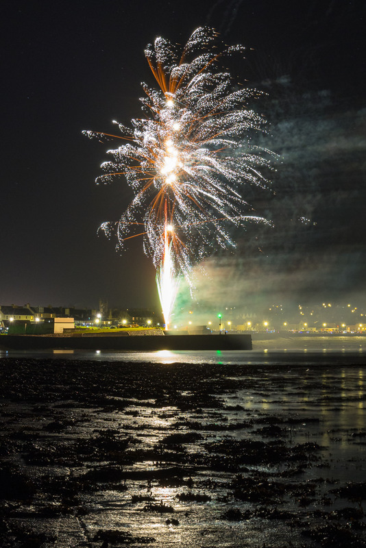 Thurso fireworks 4 - Caithness
