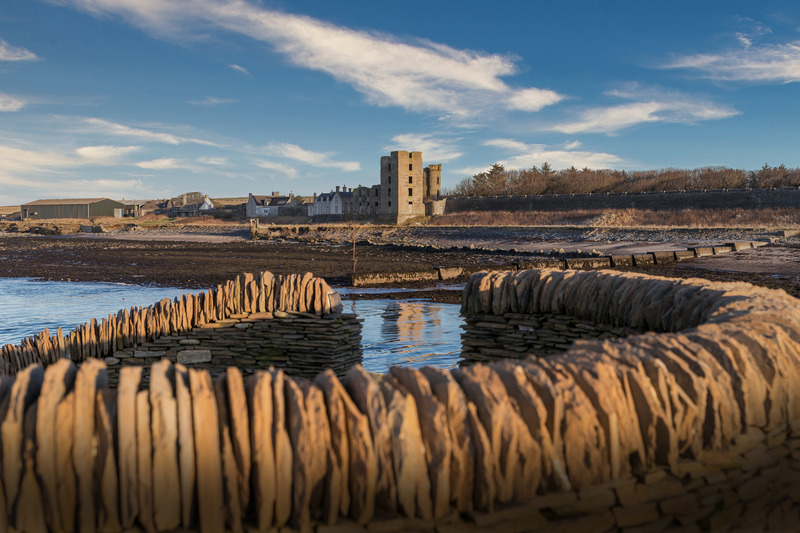 Thurso castle with seat - Caithness