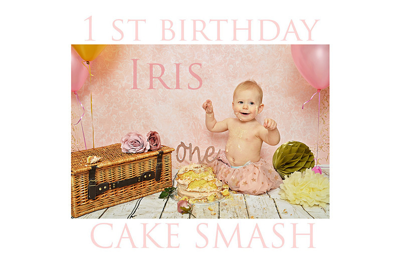 1a iris poster - 1ST YEAR CAKE SMASH SESSIONS