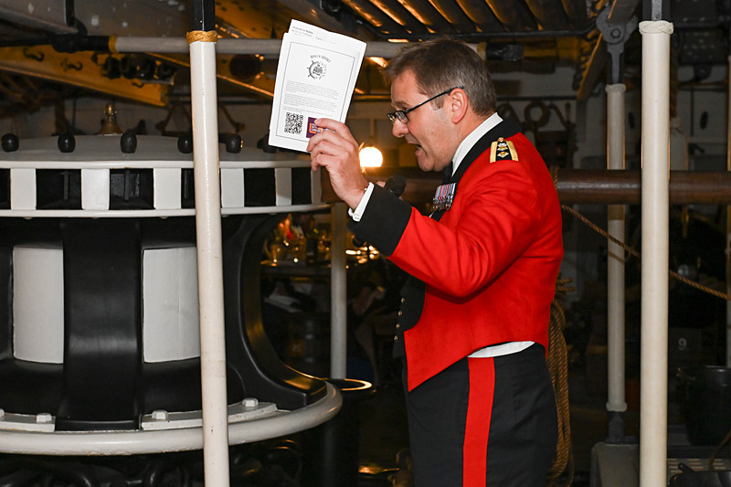 RCDS-250 - TRAFALGAR NIGHT HMS WARRIOR 2025