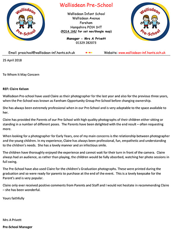 claire kelson-2 - SCHOOL TESTIMONIALS