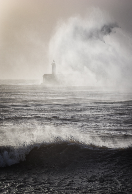 Storm Imogen, Newhaven, West Sussex