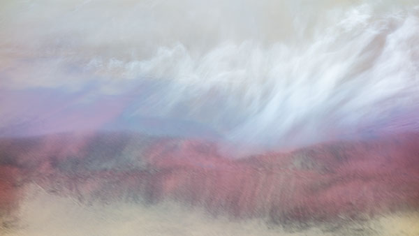 LAKE ERIE IMPRESSION - LONG POINT BEACH - ABSTRACTS & IMPRESSIONS