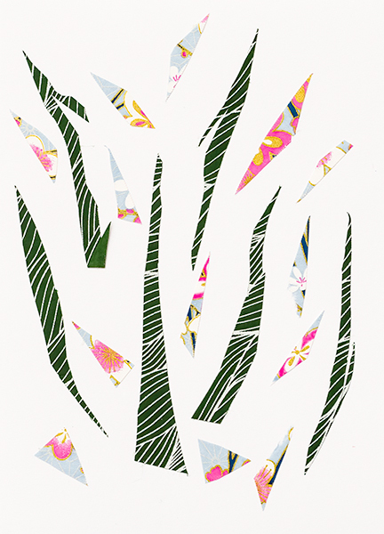 #1 - Larry's 'Floral Fancies' Collages