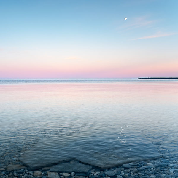 JUNE MOON - GEORGIAN BAY - THE BRUCE, JUNE 2018