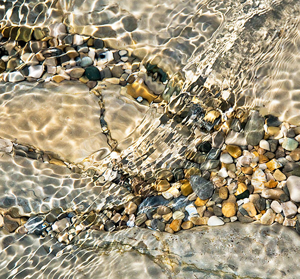 PEBBLES - GEORGIAN BAY - ABSTRACTS & IMPRESSIONS