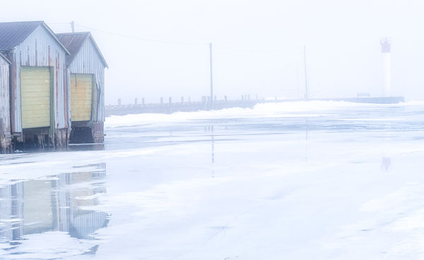 JANUARY FOG - PORT ROWAN - WINTER